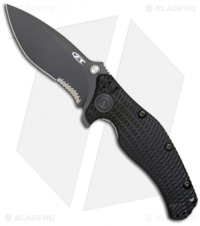 Zero Tolerance 0200ST Manual Military G-10 Folder Knife (Black SER)