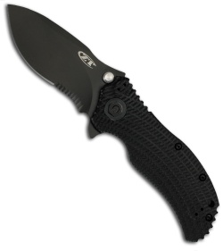 Zero Tolerance 0300ST Strider Onion Folder Knife (Black Serr)