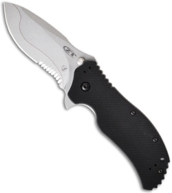 Zero Tolerance 0350 ZDP-189 Composite Blade Spring Assist Knife (3.25" Serr) ZT