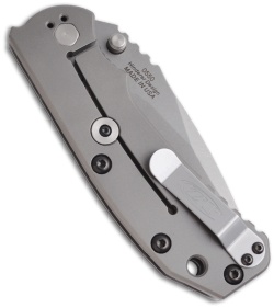 Zero Tolerance 0550 Knife Hinderer ZT Folder (3.5" Stonewash Plain)