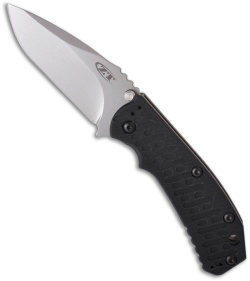 Zero Tolerance 0550 Knife Hinderer ZT Folder (3.5" Stonewash Plain)