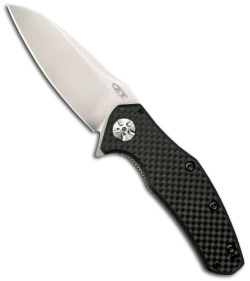 Zero Tolerance 0770CF Knife Carbon Fiber Assisted Opening Folder (3.25" Elmax)