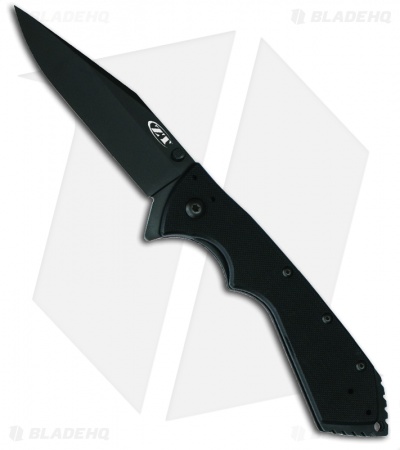 Zero Tolerance 0780 S30V Black Folding Knife (3.5" Black Plain)