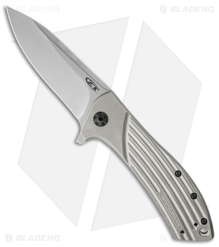 Zero Tolerance Rexford 0801 Flipper Titanium Knife (3.5" Stonewash) ZT