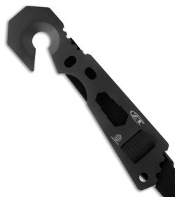 Zero Tolerance JB2 Shroud Strap Cutter Rescue Hook w/ Black Sheath