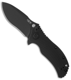 Zero Tolerance 0300 Knife Strider Onion Assisted Opening (3.75" Black Plain) ZT
