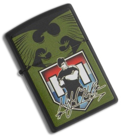 Zippo Lighter Mykel Hawke ZPMH1 Black / Olive