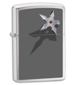 Zippo Lighter Ninja Throwing Star 28030