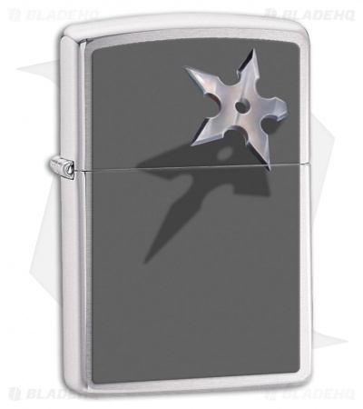 Zippo Lighter Ninja Throwing Star 28030