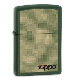 Zippo Lighter Digital Green 28036