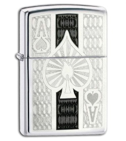Zippo Lighter Ace Relief 24196