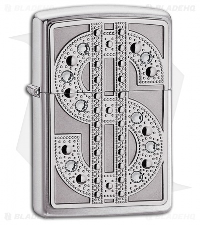 Zippo Bling Bling Chrome Lighter 20904