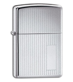 Zippo Lighter 350 Reg Engine Turned (Chrome)