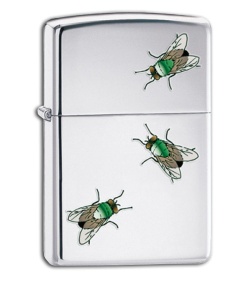 Zippo Lighter Flies 24881