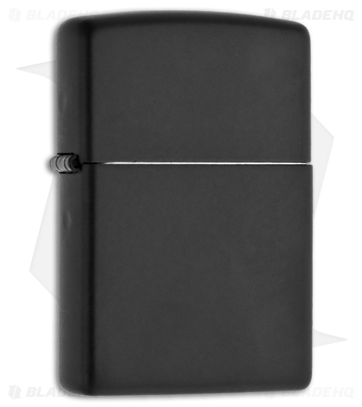 Zippo Lighter Regular Black Matte 218 Blade HQ