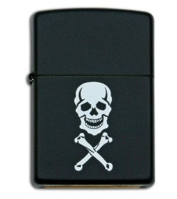 Zippo Jolly Roger Skull & Crossbones Lighter