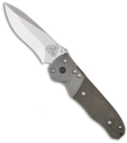 A.R.S. Titanium Folder Knife Attack-Rescue-Survive (3.1" Stonewash Plain) ARS08