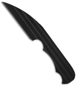 J. Brous Knives Custom Fixed Blade Knife (Black) JB-092