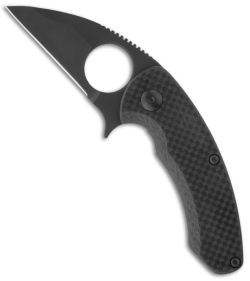 Brous Blades Silent Soldier Flipper Framelock Blackout Knife (2.7")