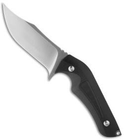 Brous Blades Stryker Bowie Fixed Blade Knife (4" Satin Plain)