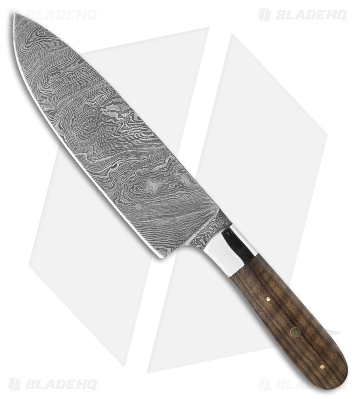 buck kitchen knives buck n 7 quot chef knife w walnut damascus buck kitchen knives buck n 7 quot chef knife w walnut damascus