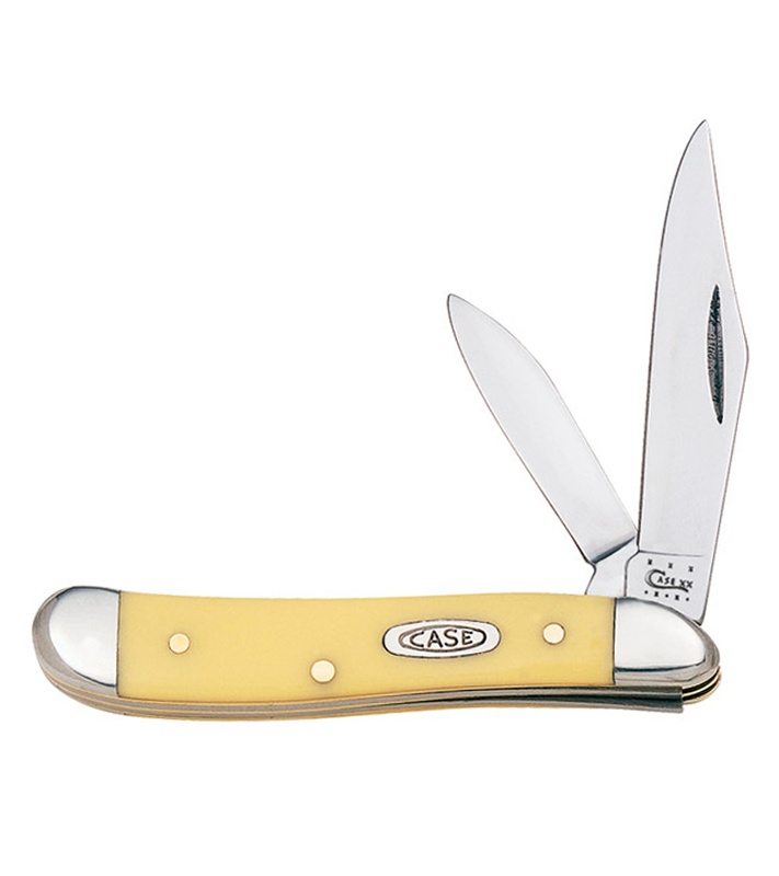 Case Peanut Knife 2.875" Yellow Delrin (3220 CV) 030 Cv Knife Cv Knife Case Peanut Knife 2.875" Yellow Delrin (3220 CV) 030