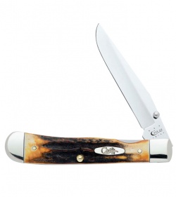 Case TrapperLock Genuine Stag Pocket Knife 05525