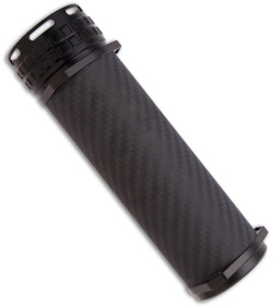 Exotac LIFECAP Carbon Fiber Waterproof Container Storage Capsule (Black)