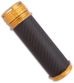 Exotac LIFECAP Carbon Fiber Waterproof Container Storage Capsule (Orange)