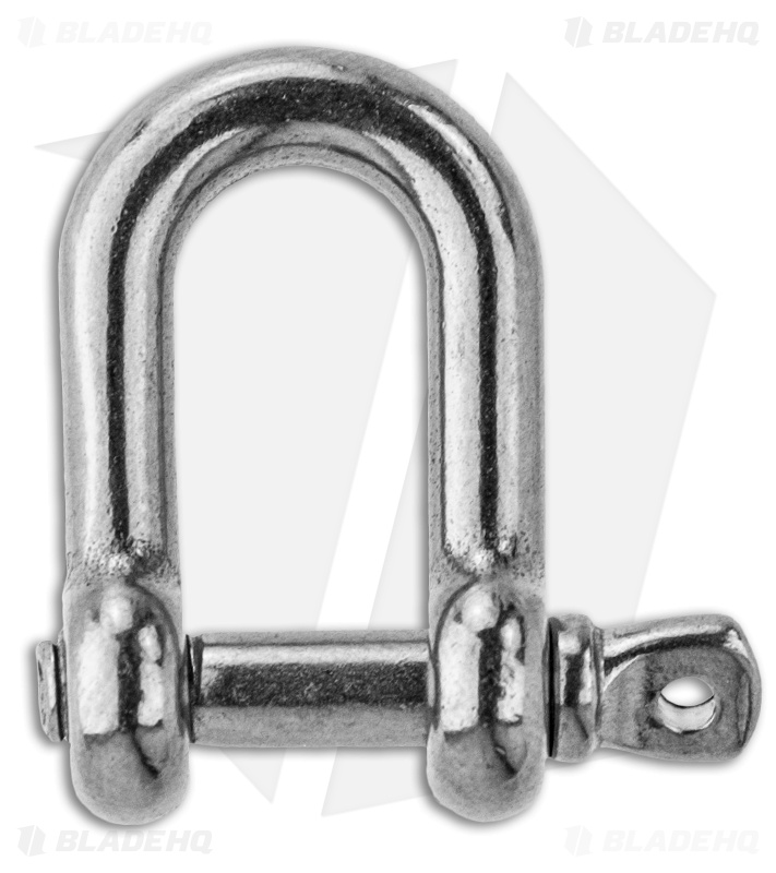 Tallen 1" Anchor Shackle Clasp Buckle for Paracord Bracelet (Silver) Blade HQ