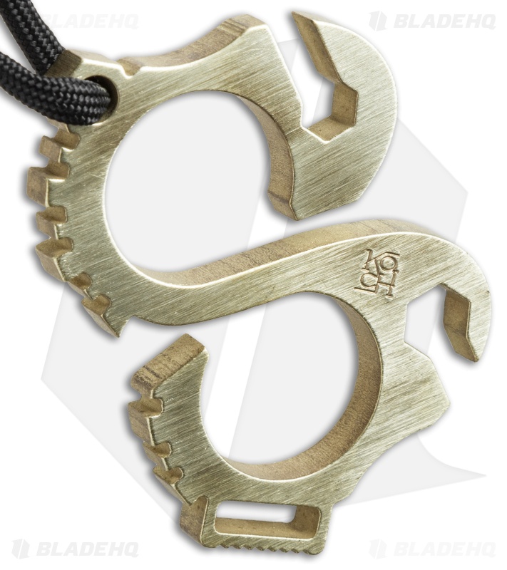 Koch Tools Solo 2.0 EDC Keychain Pocket Tool Brass Blade HQ