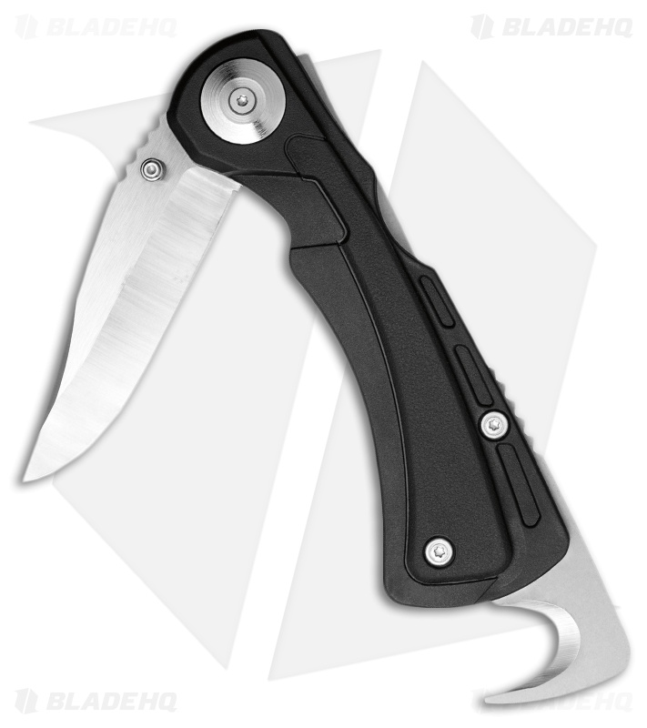 Leatherman Selway Folding Skinning Knife w/ Gut Hook (3.5" Satin Plain