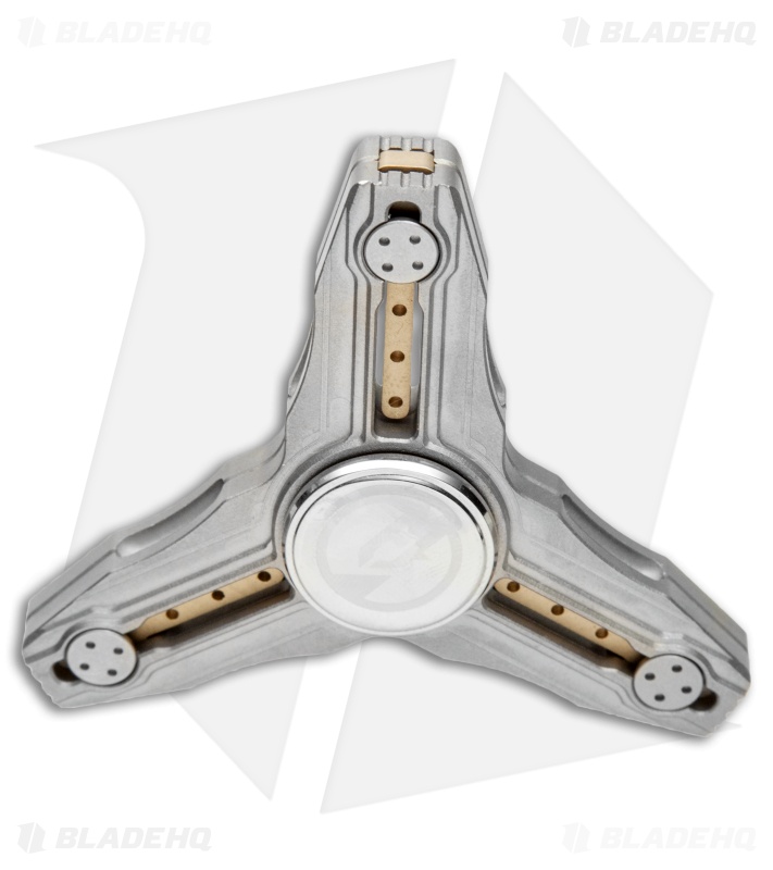 Maxace Andromeda Titanium Fidget Spinner (Gray) Blade HQ