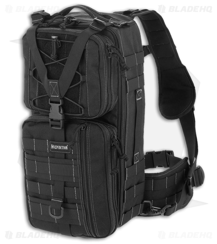 Maxpedition Gila Gearslinger Small Shoulder Sling Pack CCW Bag Black