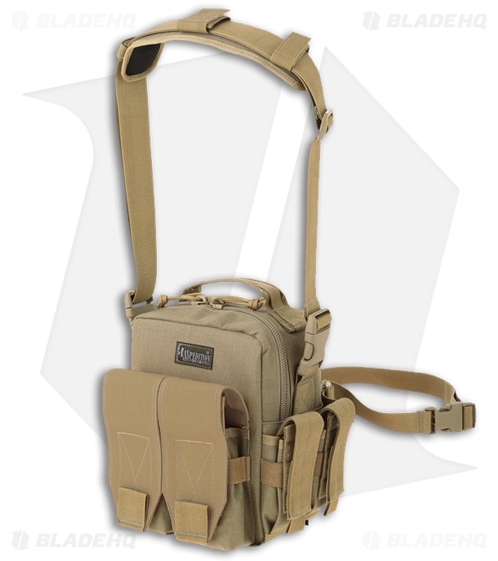Maxpedition Mag Bag Double Active Shooter Response Khaki PT1073K Blade HQ