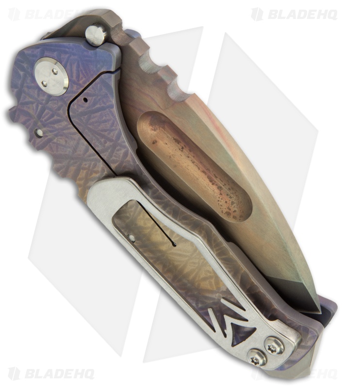 Medford Custom Praetorian Ti OneOff Knife Folder (3.75" Plain) MKT