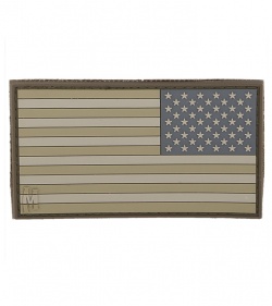 Maxpedition Large 3.25" x 1.75" Reverse USA Flag Patch (Arid) US2RA