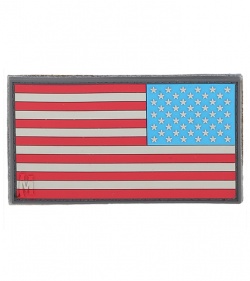 Maxpedition Large 3.25" x 1.75" Reverse USA Flag Patch (Full Color) US2RC