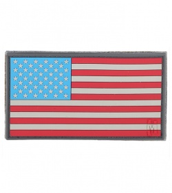 Maxpedition Large 3.25" x 1.75" USA Flag Patch (Full Color) USA2C