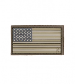 Maxpedition Small 2" x 1" USA Flag Patch (Arid) USA1A