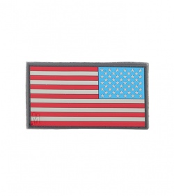Maxpedition Small 2" x 1" Reverse USA Flag Patch (Full Color) US1RC