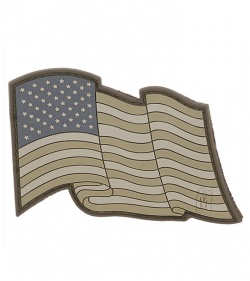 Maxpedition Star Spangled Banner 3" x 2" Flag Patch (Arid) STSBA