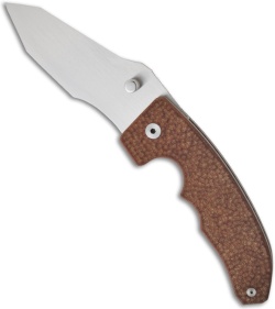 Aaron Harris Custom Mantis Knife Tan Micarta Handle