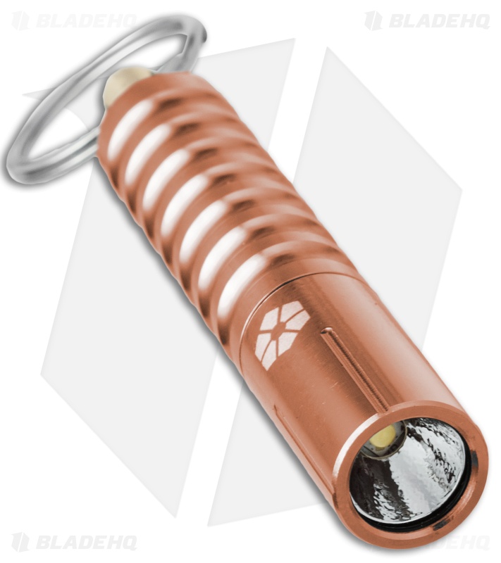 Prometheus Beta QRV2 Copper Flashlight w/ QuickRelease Keychain (85 Lumens) Blade HQ