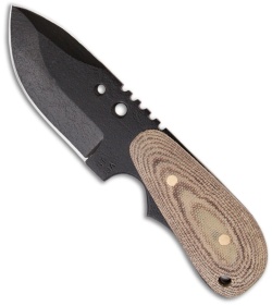 Shadow Tech Knives Back-Up XL Spear Point Knife Fixed Blade Micarta (3.5" Plain)