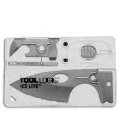 Tool Logic ICE Lite Multi-Tool Card w/ LED Light (ICC2) Translucent