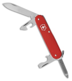 Victorinox Swiss Army Knife Cadet Red Alox Knife 53043