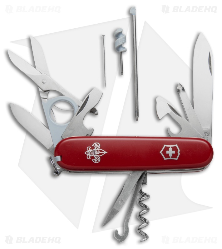 Victorinox Swiss Army Knife Yeoman BSA Red 1252 Blade HQ