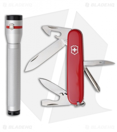 Victorinox Swiss Army Knife Tinker & LED Flashlight Gift Set