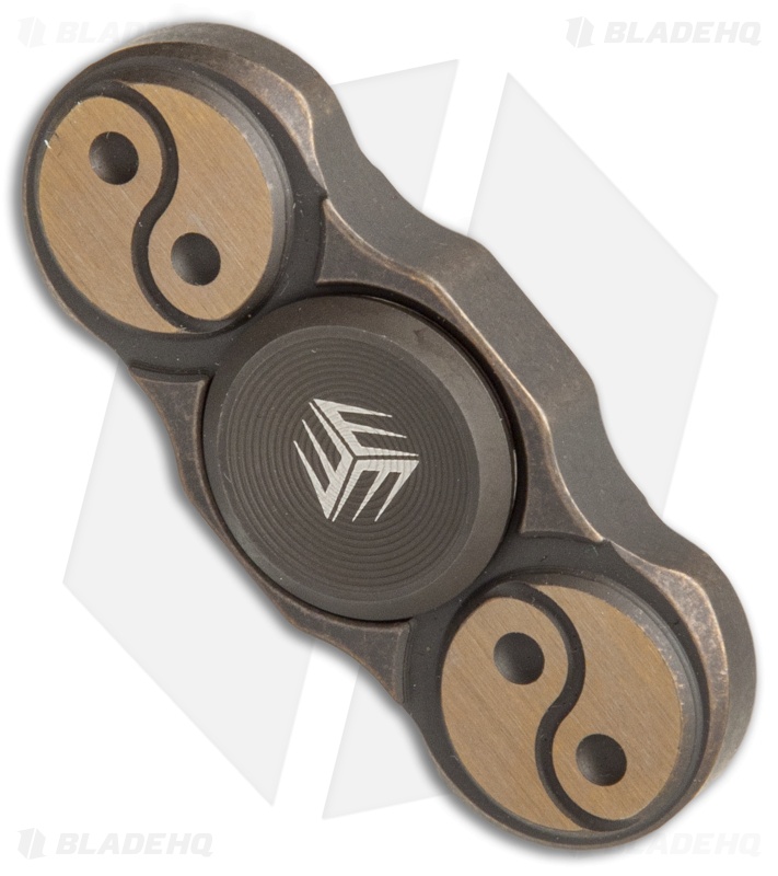 WE Knife Co. S01B Titanium Fidget Spinner (Bronze) Blade HQ